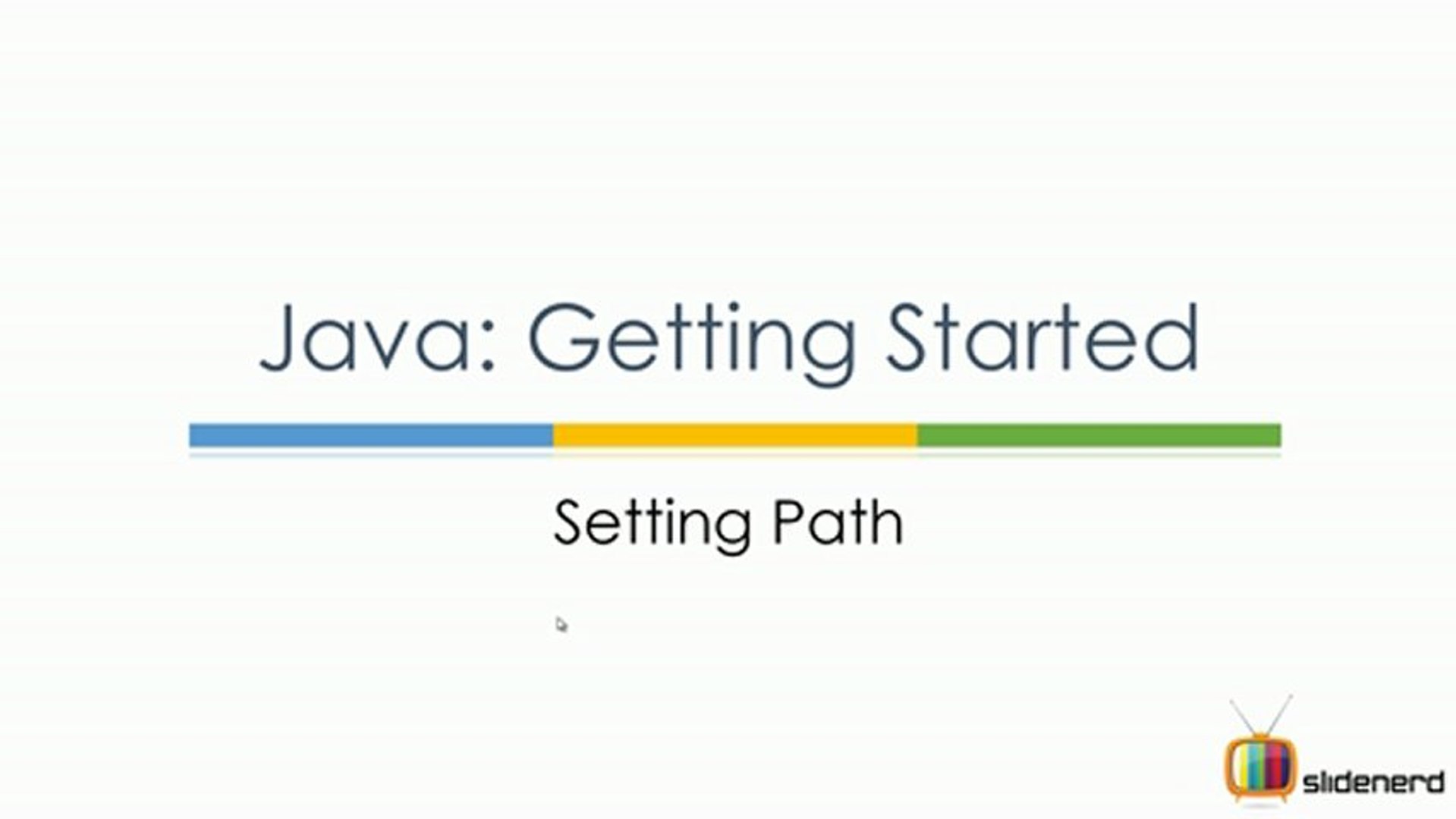Java Getting Started: Set Java Path [HD 1080p]