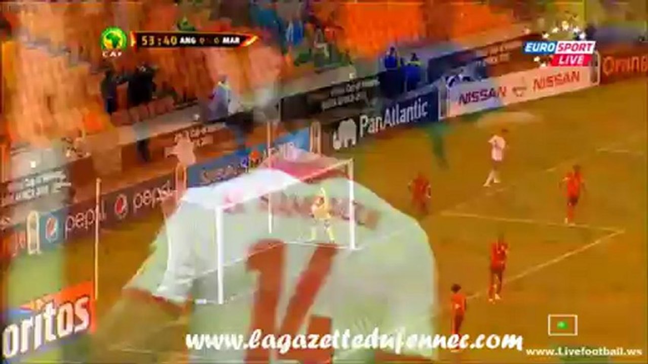 Maroc 0-0 Angola (Groupe A 1 ère journée CAN 2013)
