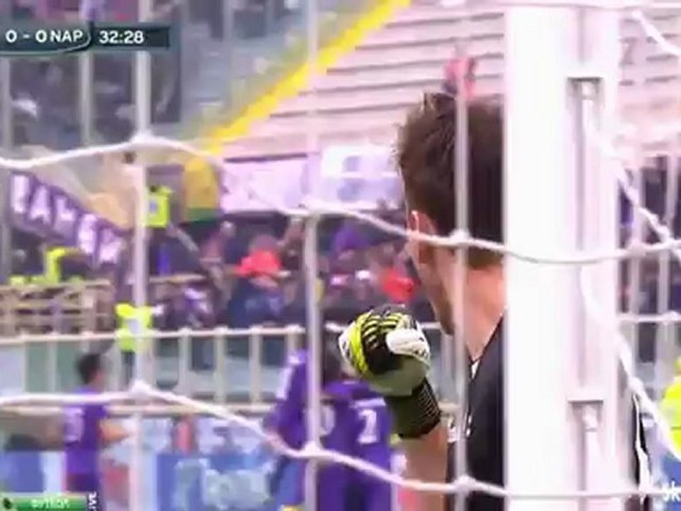 Roncaglia goal from halfway against Napoli