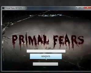 Primal Fears Keygen Generator2013 WORKING!