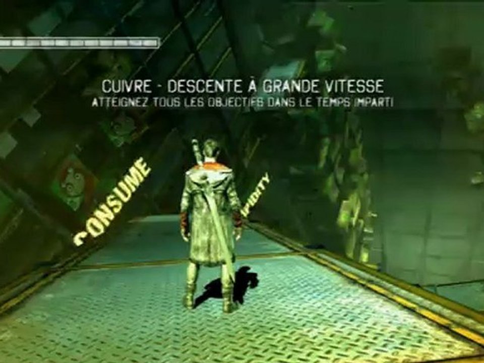DmC Missions Secrets cuivre descente à grande vitesse