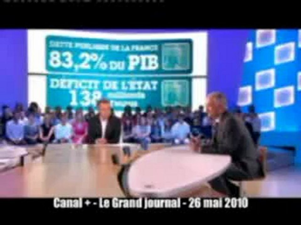 zapping ! polémique l'argent dette --2010