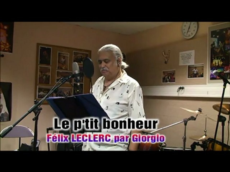 le p'tit bonheur  (de Felix Leclerc)