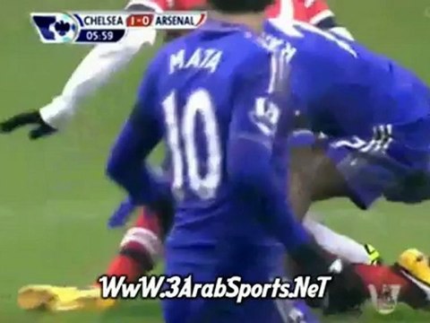 تشيلسى 1 - 0 آرسنال & هدف ماتا