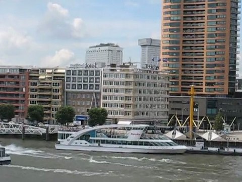 Rotterdam, Pays Bas : paysage urbain