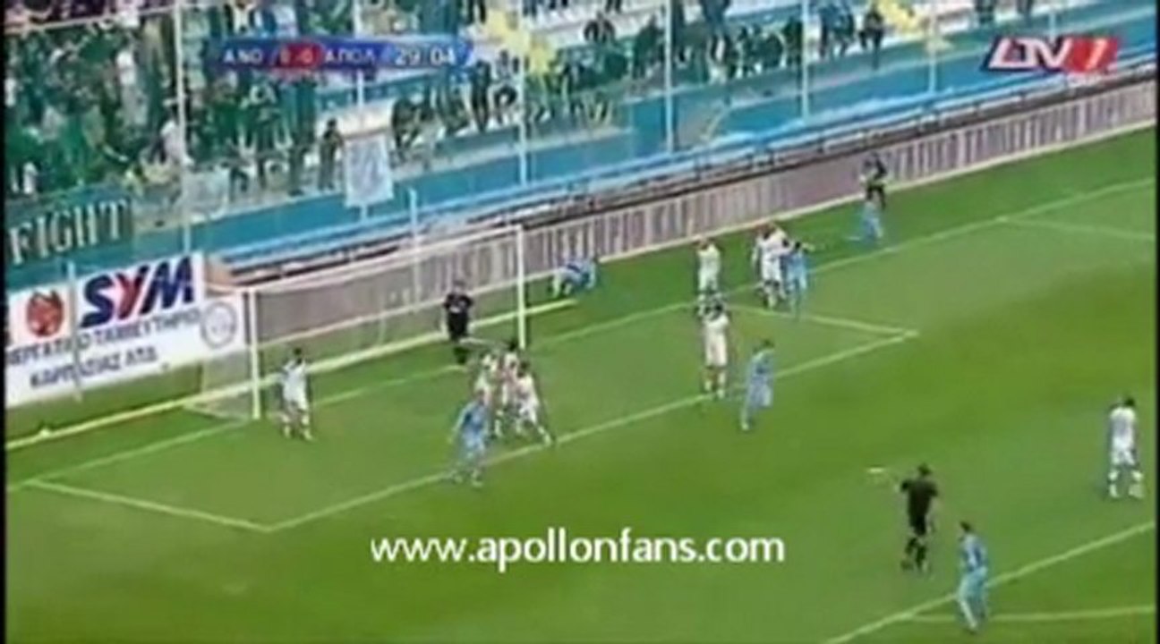 Anorthosi - Apollon 0-0 (20/01/2013) Stigmiotipa