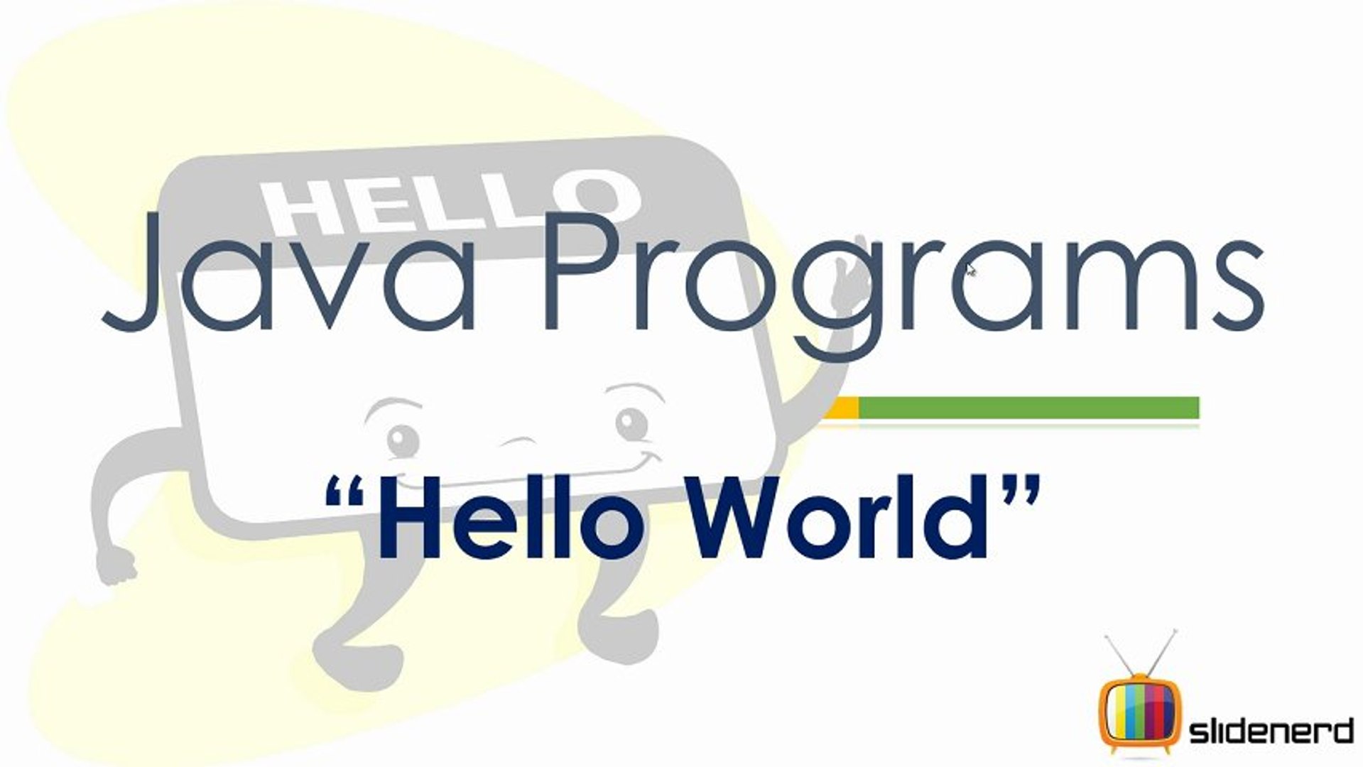 Java Program Hello World Demystified Code [HD 1080p]