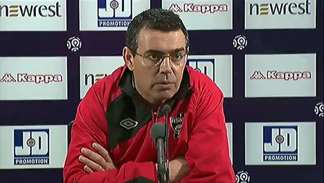 Conférence de presse Toulouse FC - AS Nancy-Lorraine : Alain CASANOVA (TFC) - Patrick GABRIEL (ASNL) - saison 2012/2013
