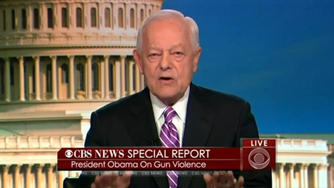 Bob Schieffer Compares Defeating NRA to Defeating Nazis