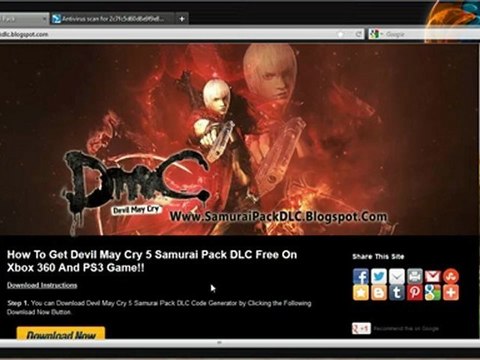 Devil May Cry 5 Samurai Pack DLC Codes Free Giveaway