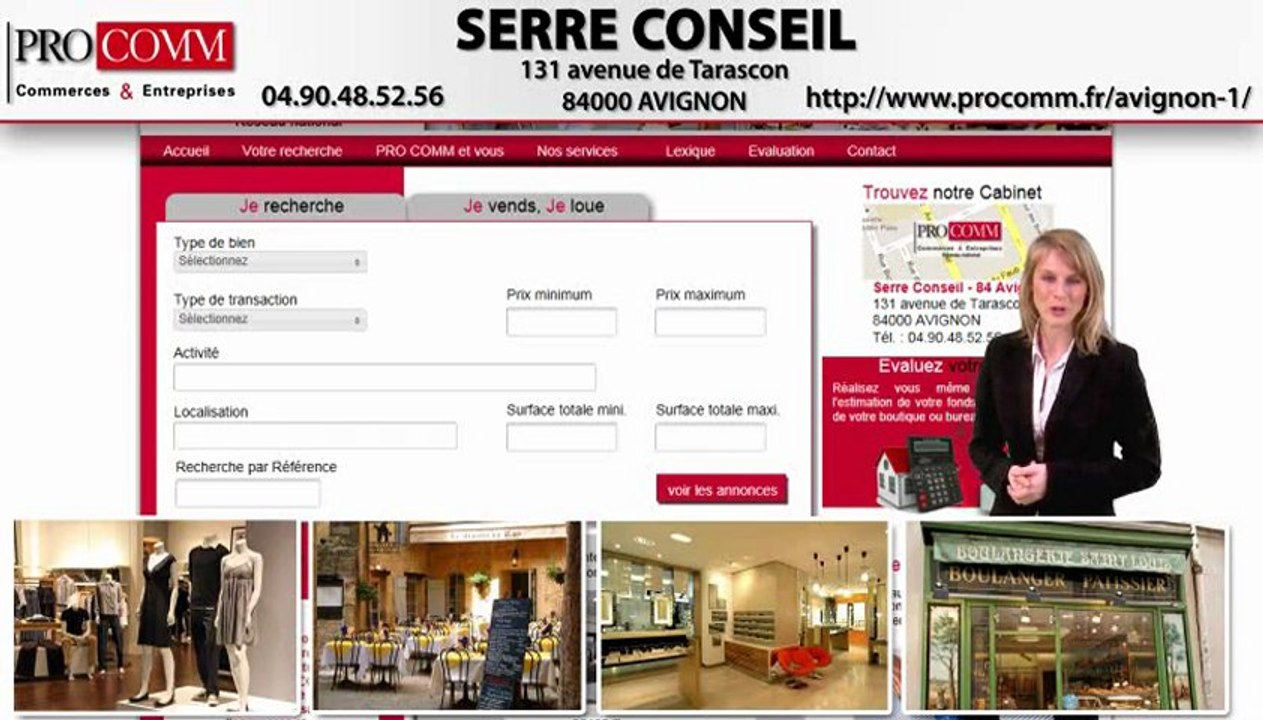 Vente murs commerciaux Avignon