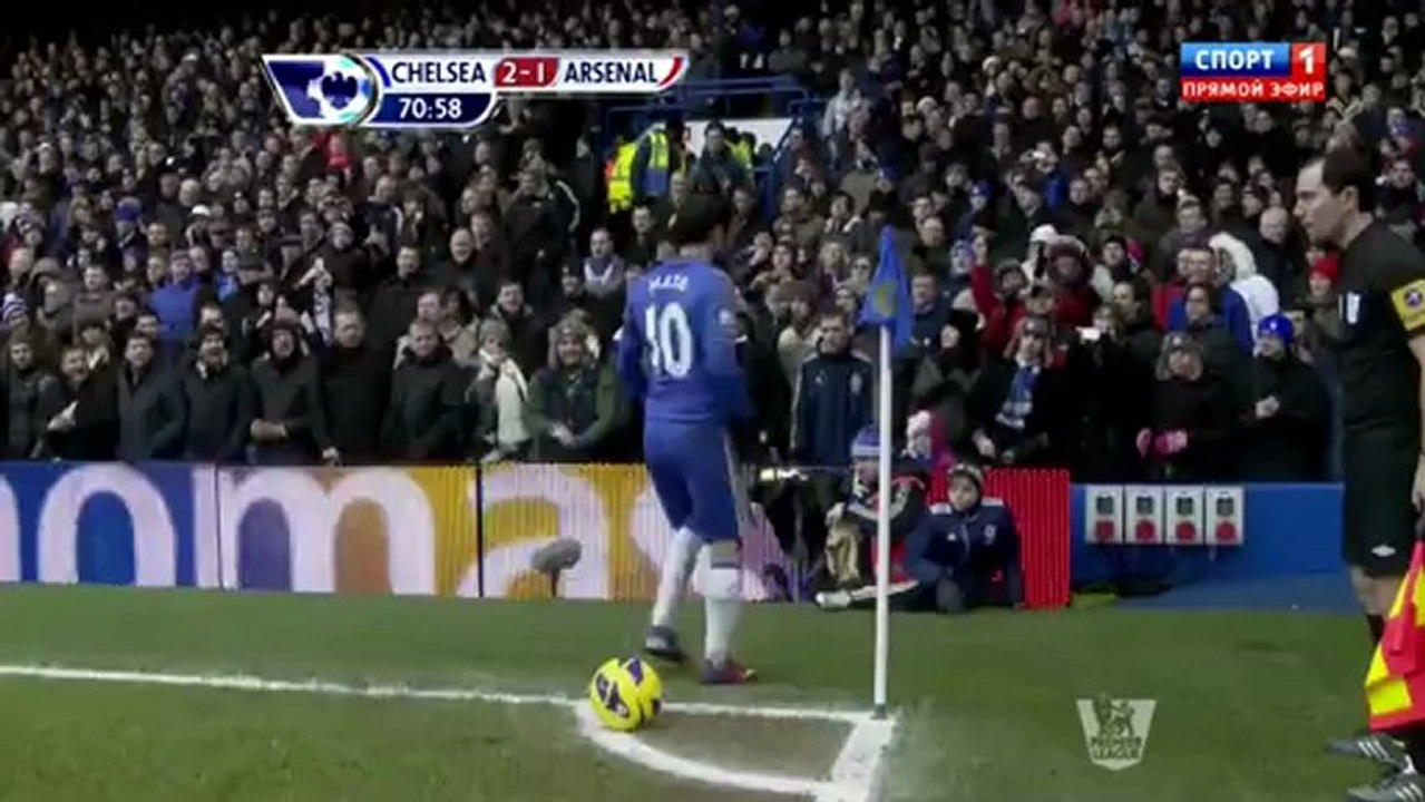 Футбол. Чемпионат англии. 23 тур. Челси-Арсенал. 2 тайм(20.01.2013)