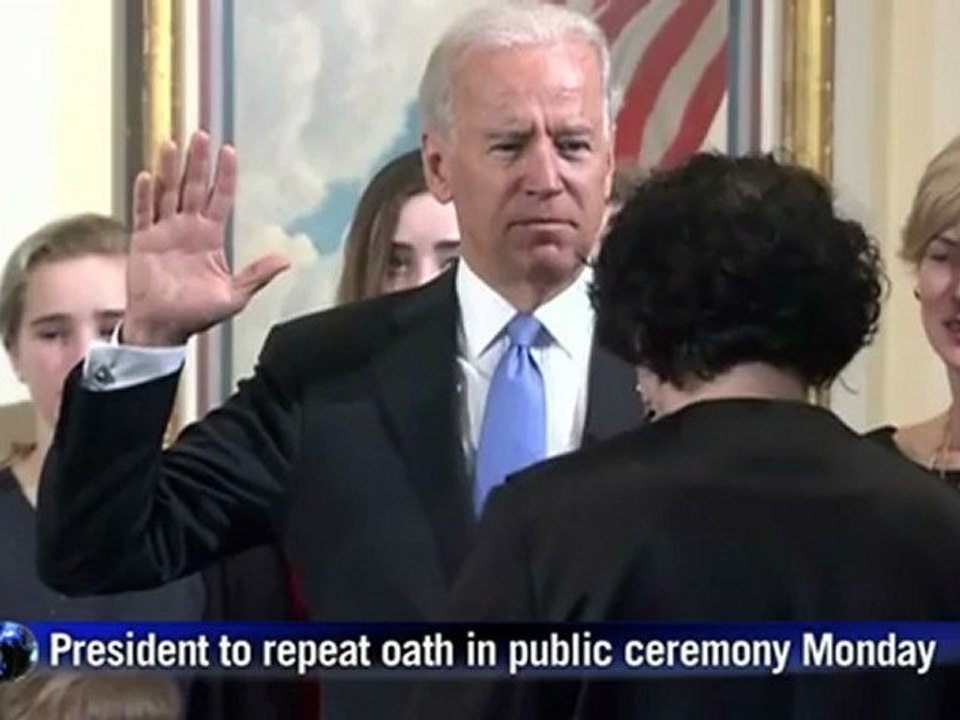 Biden sworn in for second term