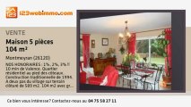 A vendre - maison - Montmeyran (26120) - 5 pièces - 104m²