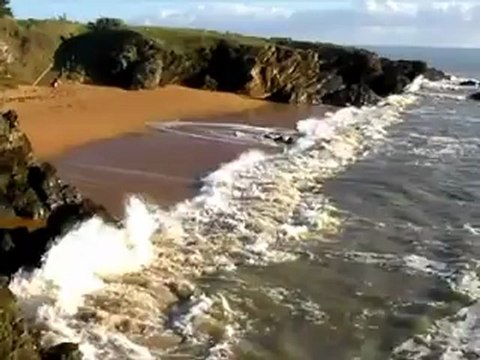 la mer à pornic janvier 2013