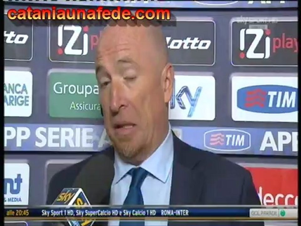 Maran dopo Genoa-Catania sky