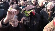 Gürcistan'da Saakaşvili karşıtlarından gösteri
