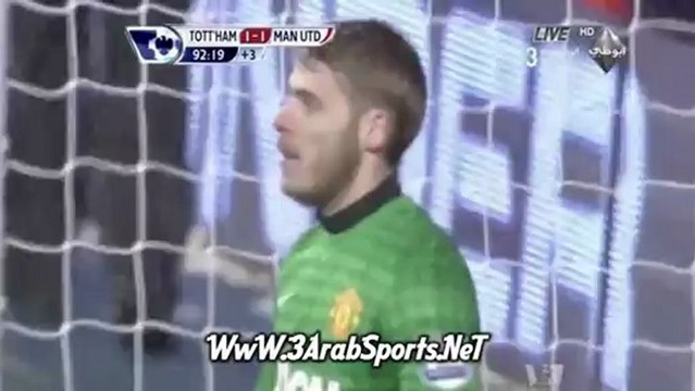 توتنهام 1 - 1 مانشستر يونايتد & هدف ديمبسى القاتل
