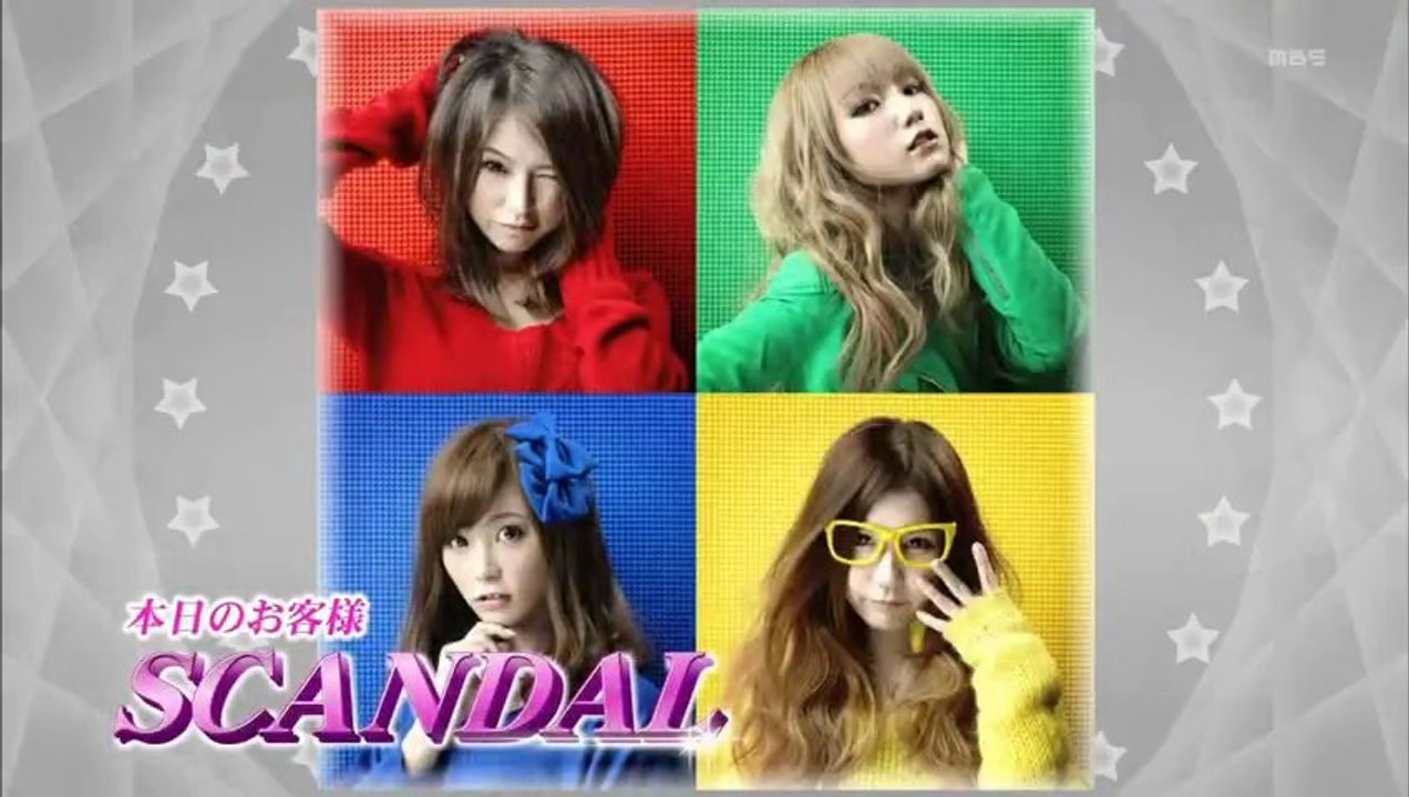 SCANDAL@Chichin Puipui/MBS (16.01.2013)