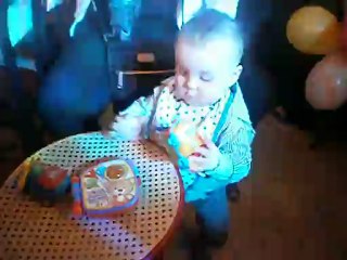 Sami a sa première fète 19 Janvier 2013