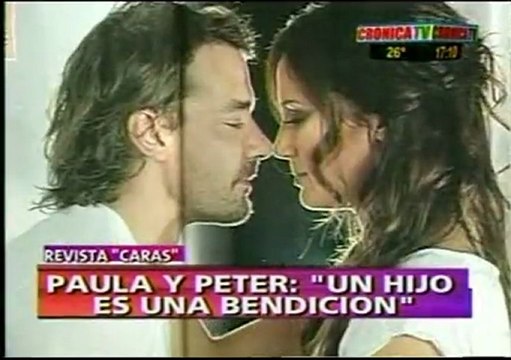 Hablan de Pedro y Paula en Crónica tv - 20 de Enero