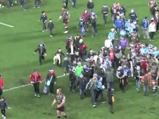 Interview supporters après Montpellier Cardiff