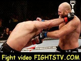 Gabriel Gonzaga vs Ben Rothwell  in their heavyweight fight at the UFC on FX