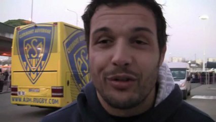 Damien Chouly après le match contre Toulouse