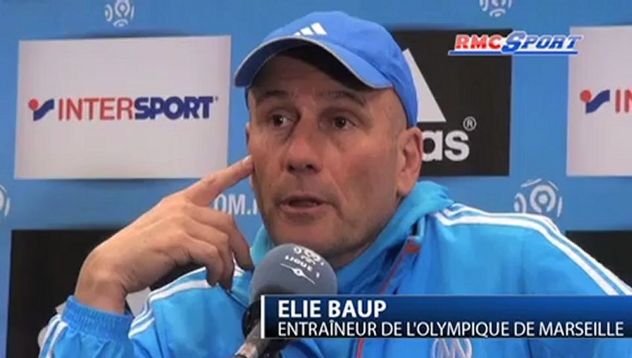 Ligue 1 / Marseille - Baup: "Au football, il faut y croire jusqu'à la dernière minute"