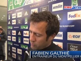 H-Cup / Les réactions après Montpellier - Toulon