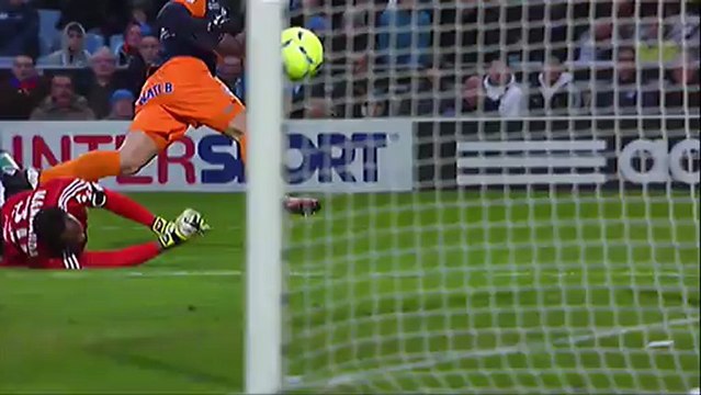 But Emanuel HERRERA (17ème) - Olympique de Marseille - Montpellier Hérault SC (3-2) - saison 2012/2013