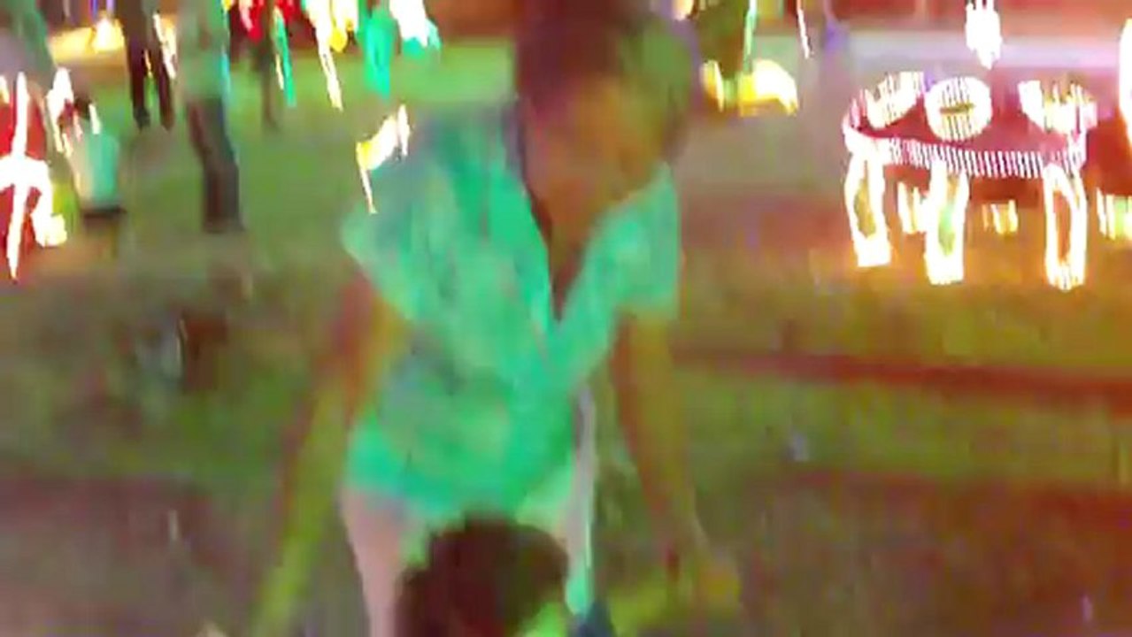 La mami corre con Dimitri