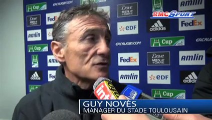 H-Cup / Les réactions de T. Dusautoir et G. Novès après l'élimination de Toulouse