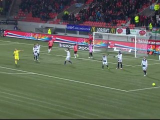 But Kévin MONNET-PAQUET (20ème) - FC Lorient - ESTAC Troyes (3-2) - saison 2012/2013
