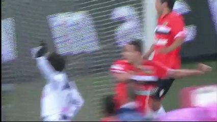 But Grégory BOURILLON (83ème) - FC Lorient - ESTAC Troyes (3-2) - saison 2012/2013