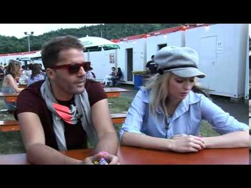 The Ting Tings 2009 interview - Katie and Jules (part 3)