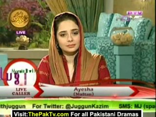 Morning With Juggan By PTV Home - 21th January 2013 - Part 1