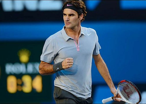 Roger Federer Vs. Milos Raonic Australian Open 2013 Round 4 Live 21-1-2013