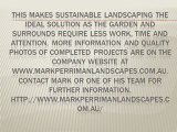 Sustainable Landscapes in Harmony with the Environment