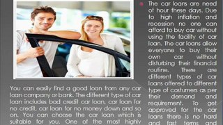 Get Pre Approved Car Loan