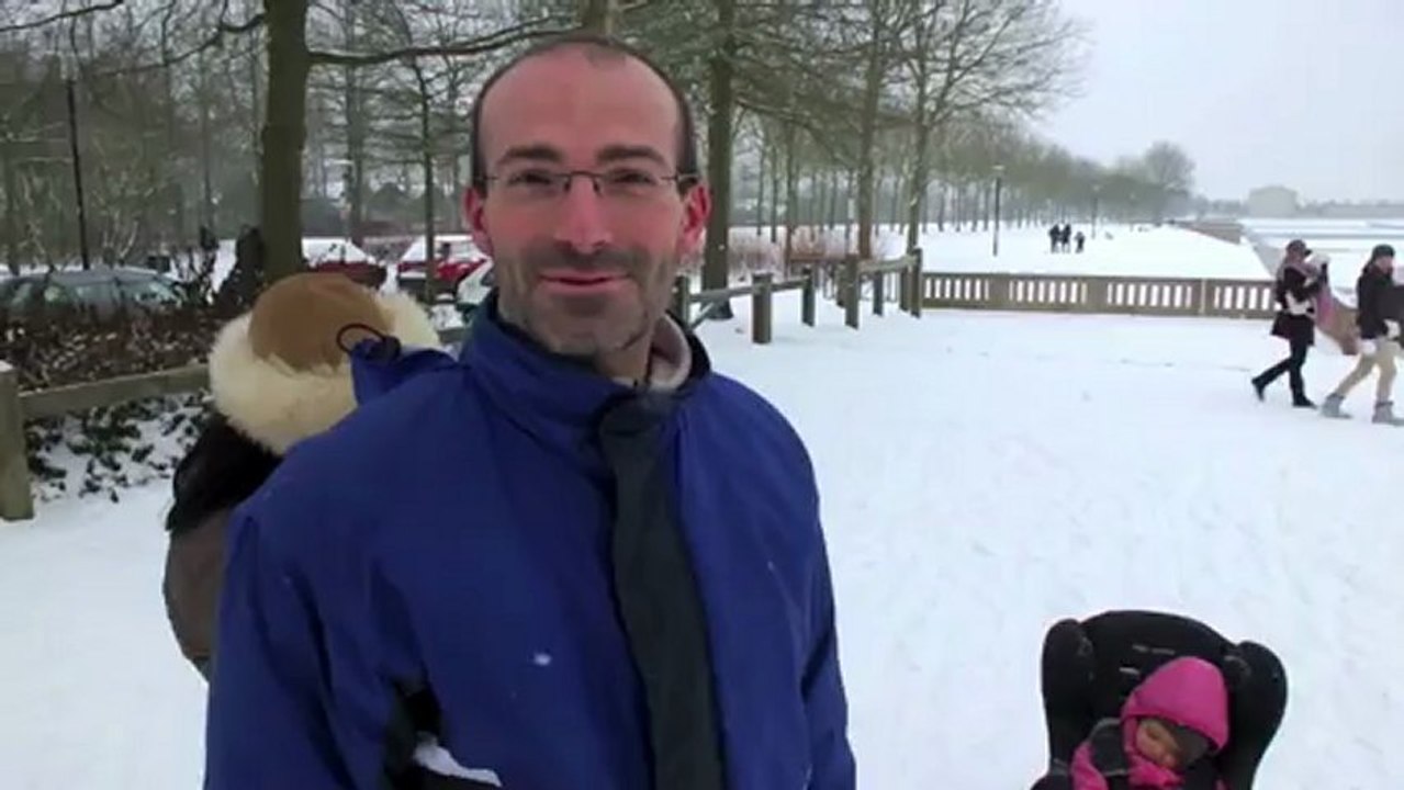 En balade sous les flocons à Montigny