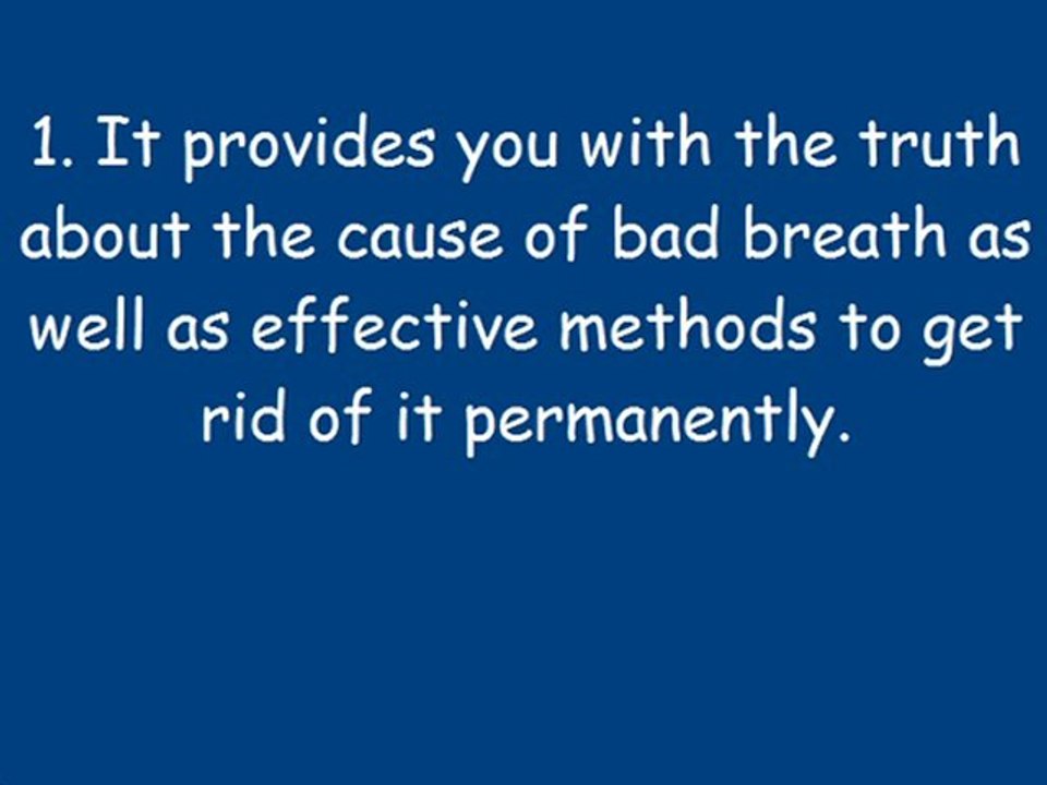 Herbal Remedies For  No More Bad Breath and Gum Disease