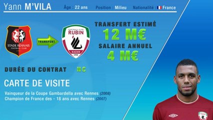 Officiel : le Rubin Kazan fait sauter la banque pour Yann M'Vila !