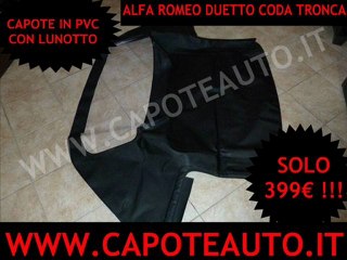 capote cappotta capota Alfa Romeo Duetto Spider coda tronca prezzo prezzi