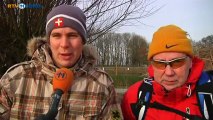 Weinig schaatsers op het ijs van Berlagepolder - RTV Noord