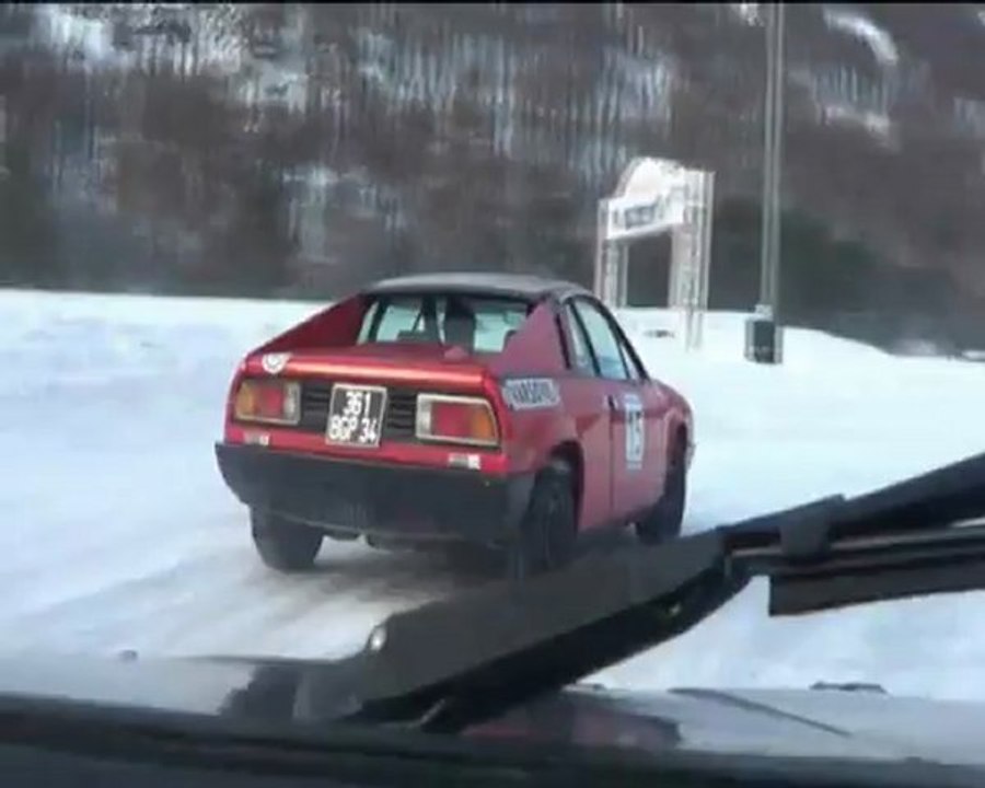 10ème ronde hivernale 2013 , circuit glace de Serre Chevalier
