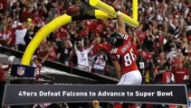 49ers Edge Falcons, Headed to Super Bowl