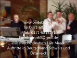 ITALIENISCHE MUSIK HOCHZEITSBAND ONDEBLUE