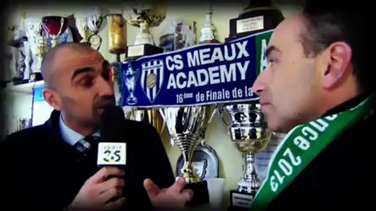 Spéciale Meaux Coupe de France : Jérôme Alonzo rencontre Mr Copé Maire de Meaux