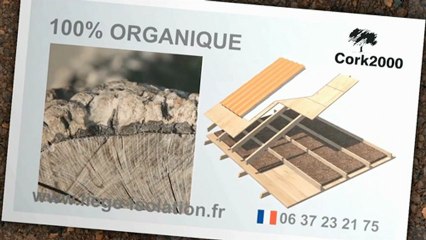 Matériaux bioclimatique. Liège durable.
